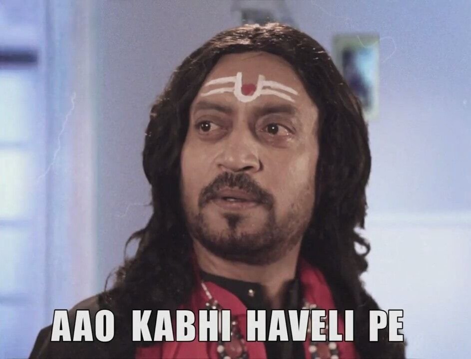 Aao kabhi haveli pe meme