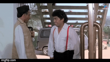 To kya naachu memes gif by johnny lever