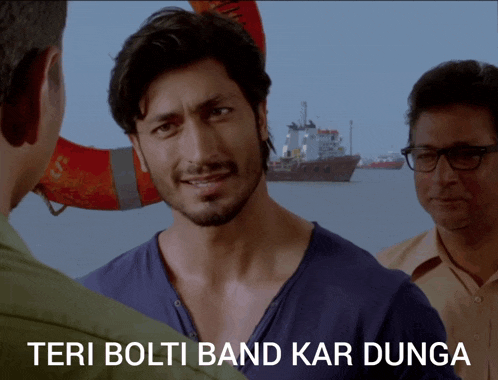 Teri bolti band kar dunga memes gif by bollywood