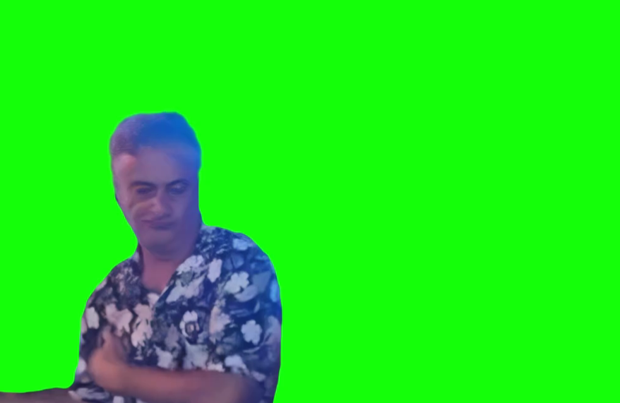 free green screen meme