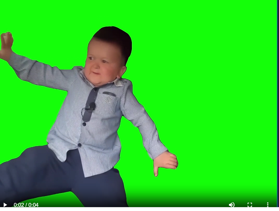 free green screen meme