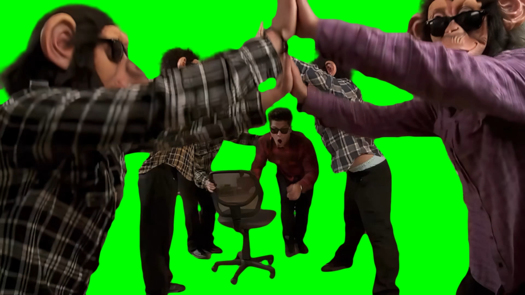 free green screen meme