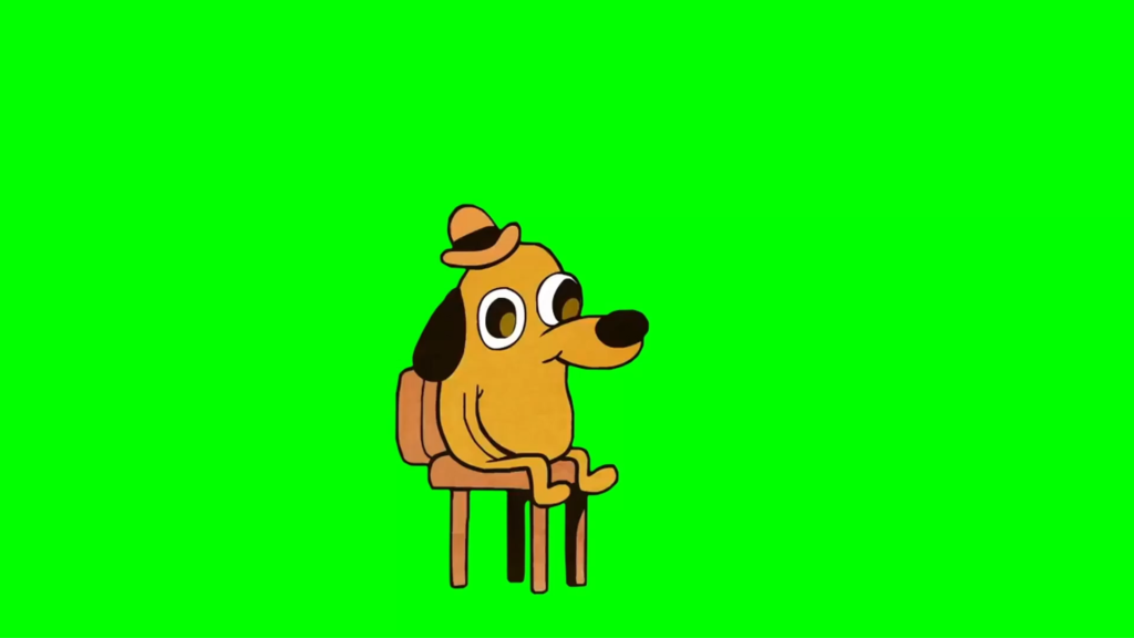 free green screen meme