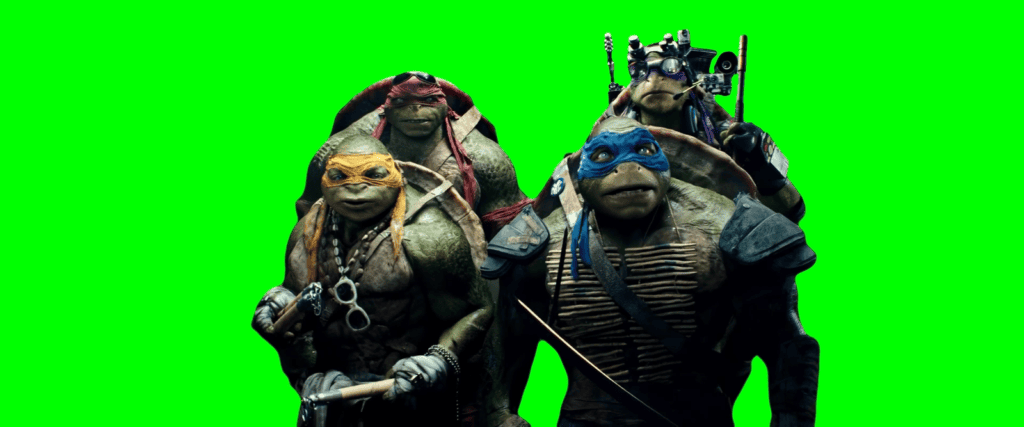 Teenage Mutant Ninja Turtles Beatboxing in the Elevator free green screen meme
