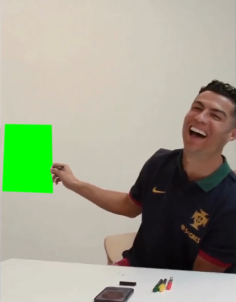 free green screen meme