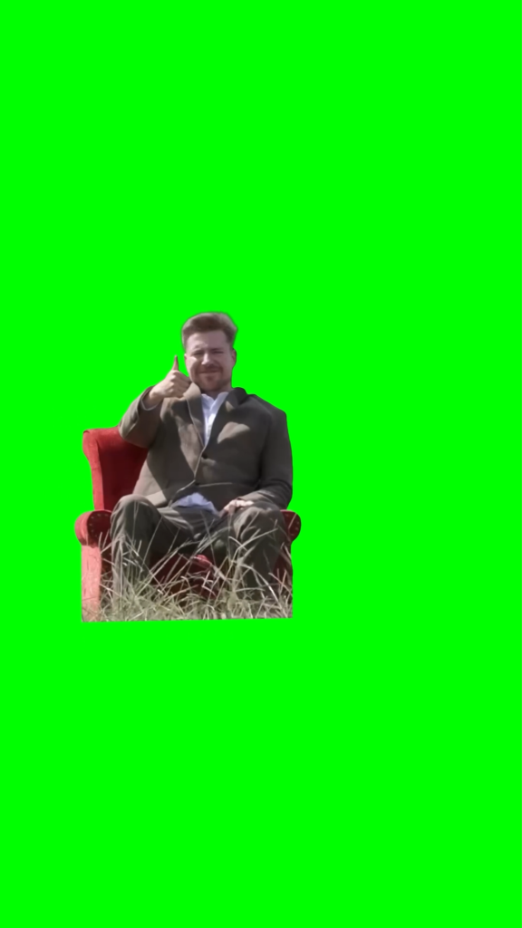 free green screen meme