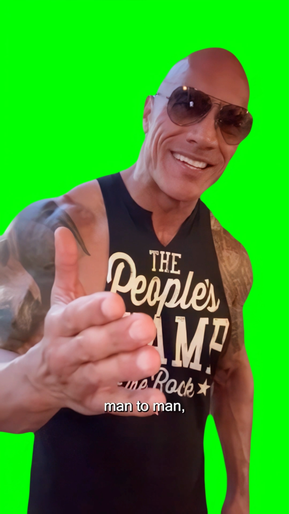 free green screen meme