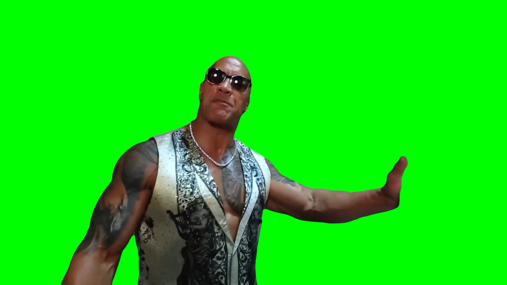 free green screen meme