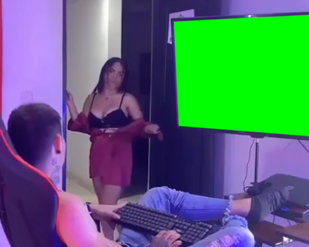 free green screen meme